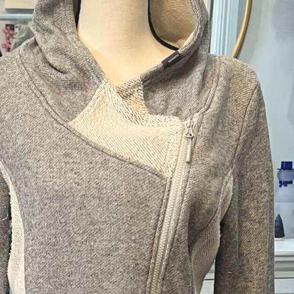 Mondetta Woman's Sweater Jacket Heather gray M - Picture 6 of 13